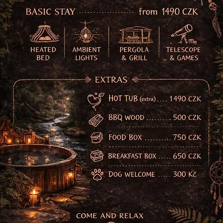 Voodoo Glamping Luxussátor Únětice